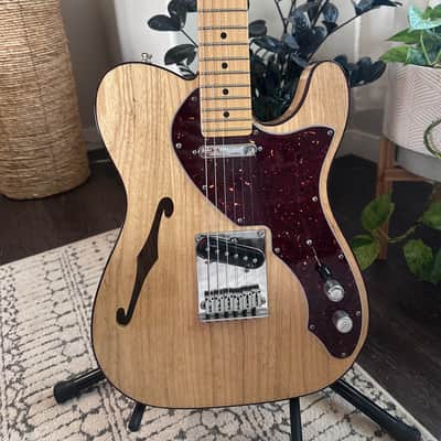 Fender American Deluxe Telecaster Thinline with Maple Fretboard 2014 - 2016 - Natural image 5