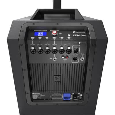 Electro-Voice EVOLVE30M-US (Pair) Portable Column Sound System with 2x Evolve30M-SUBCVR and 4x 25' XLR Cables image 8