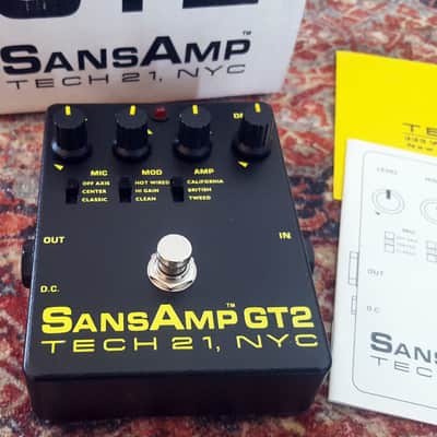 Tech 21 SansAmp GT2 1993 - Present - Black image 2