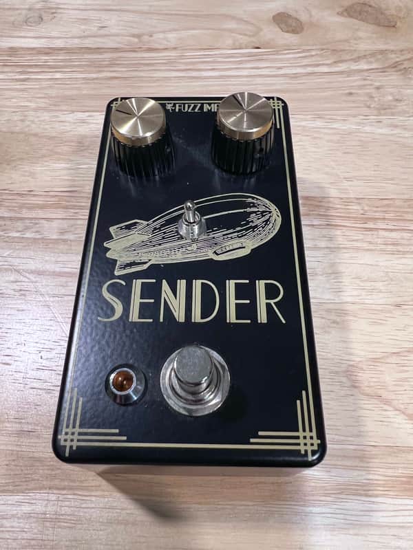 Fuzz IMP Sender (Tonebender clone) 2020s - black and gold image 1