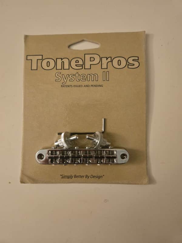 TonePros T3BP-C Locking Nashville Tune-O-Matic Bridge