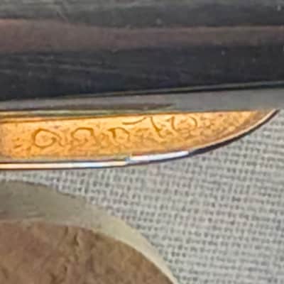 Brannen Brothers .160 Medium Wall Cooper scale 1999 - Sterling Silver 14k Gold Riser image 3