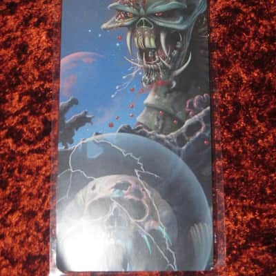 new in package (old stock) A+ Perri's Leather Ltd. / Perri's 12 Pack of Iron Maiden Guitar Picks - Med Gauge - Celluloid Plastic, 351 shape - but slightly curved (LP12-INM1) LP12INM1 image 14