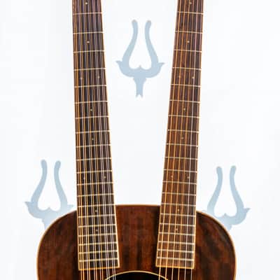 Daion THE '80W Doubleneck (6/12 String) Acoustic Early 1980s - Serial 103369 image 3