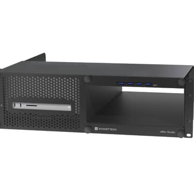Sonnet Tech xMac Studio with open PCIe bay - Mac Studio enclosure 2024 - Black image 7