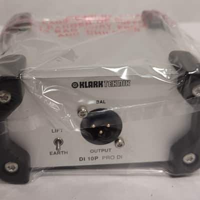 Klark Teknik DI 10P Passive Direct Box 2021 - Present - Silver image 2