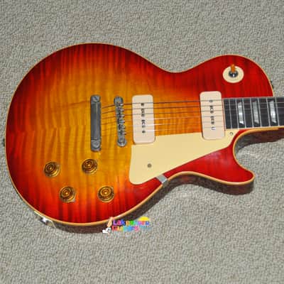 Gibson 59 Les Paul M2M P-90 Murphy Lab Ultra Light Aged 2026 - Washed Cherry image 6