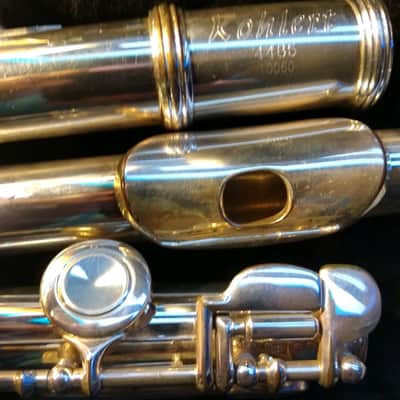 Kohlert MT-4485 Concert Flute, USA, with case. image 2
