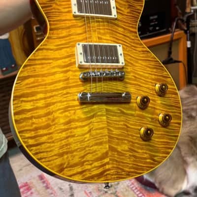 2001 Gibson Historic Reissue LP R9 COA Custom Shop AAAAA Monster Top image 1