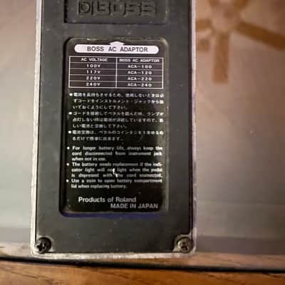 Boss BF-2 Flanger (Black Label) 1980 - 1984 - Purple image 3