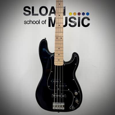 Squier Affinity Precision Bass - Black, Maple image 1