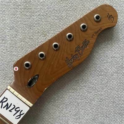 Harley Benton Telecaster Tele Style Guitar Maple Neck, 21 Frets Fingerboard image 4