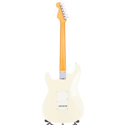 Fender Certified Pre-Owned American Vintage II 1961 Stratocaster, Rosewood Fingerboard, Olympic White (P13) (01465) image 6