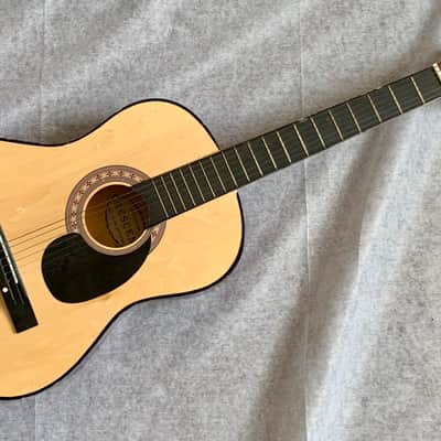 CRESCENT Acoustic Classical Guitar 100% Handmade 38” Fair Condition image 1