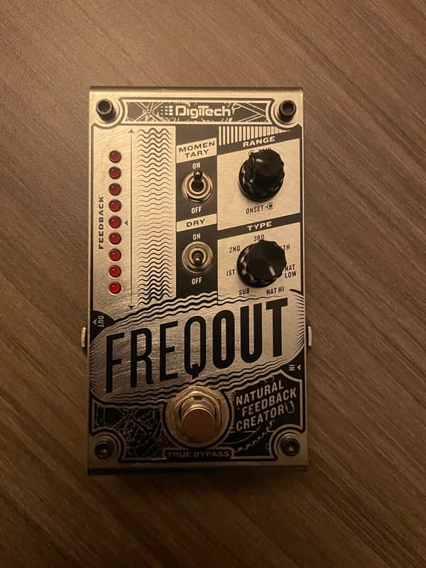DigiTech FreqOut Natural Feedback Creator - Silver/Black image 1