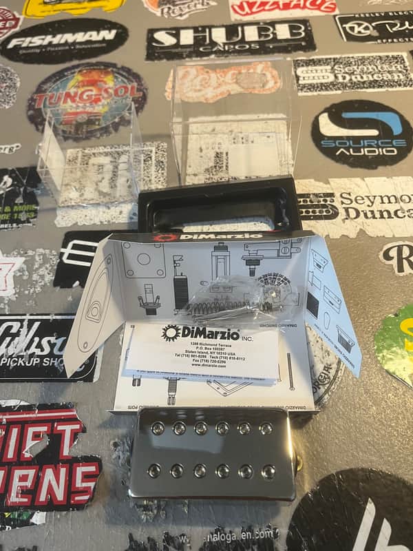 Pre Owned DiMarzio DP100N Super Distortion Humbucker - Nickel / Standard Spacing Bild 1