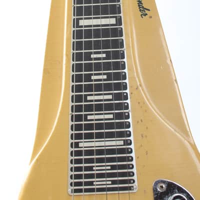 1971 Fender Champ  lap steel olympic white image 3