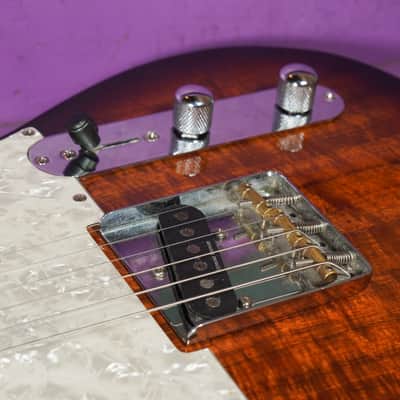 2006 Fender Korea Koa-Top Telecaster Electric Guitar (VIDEO! Fresh Work, Ready) image 7