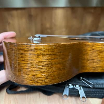 Martin Style 0 Soprano Mahogany Ukulele 1930's- 1940's  One repaired crack w/soft bag image 18