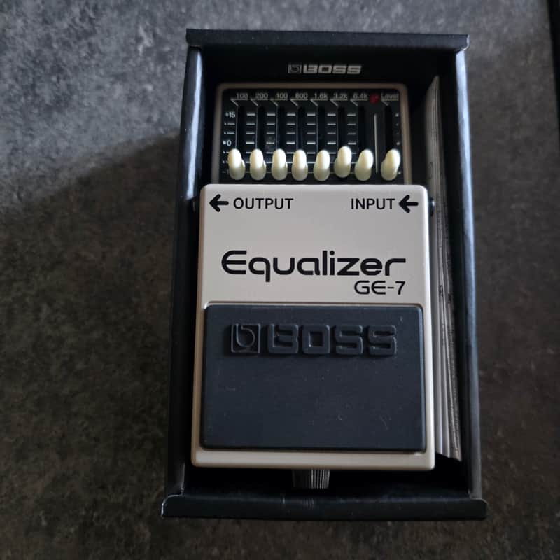 Boss GE-7 Equalizer (Black or Silver Label) 1997 - Present - Grey image 1