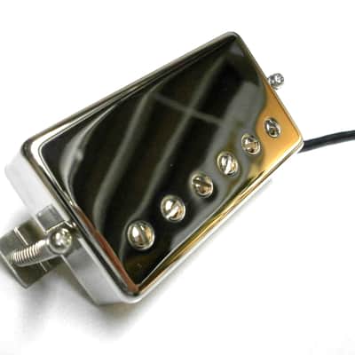 Q pickups 58-59 PAF Humbucker VINTAGE CORRECT Clone Nickel Chrome 1958 1959 1960 Fits Gibson Greco image 6
