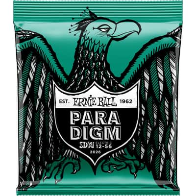 Electric Guitar Strings 12-56 Ernie Ball Not Even Slinky Paradigm 100% Genuine image 1