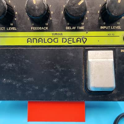 Rare 80s Yamaha AD-10 Analog Delay BBD Guitar Effect Pedal Bass MN3005 MN3101 Burton Japan image 3