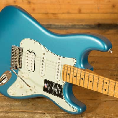 Fender American Professional Classic Stratocaster HSS - Maple - Faded Lake Placid Blue image 5