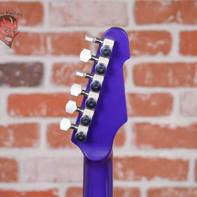 ESP USA Custom Shop Random Star Figured Maple Top See-Thru Purple 2000 w/OHSC image 10
