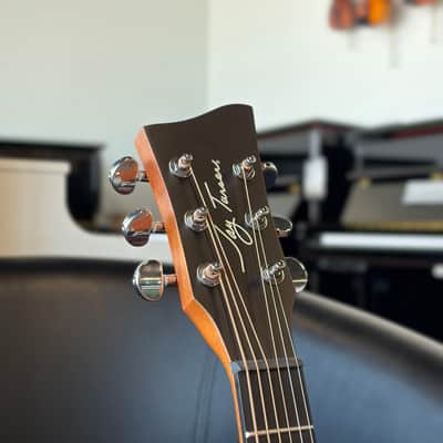 Jay Turser JTA52 1/2 Acoustic Guitar - Blackwood Fingerboard, Natural image 4