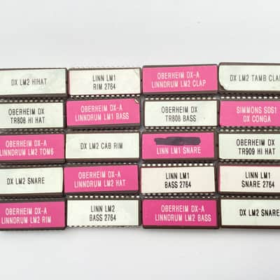 Custom EPROM Drums For The Oberheim DX.