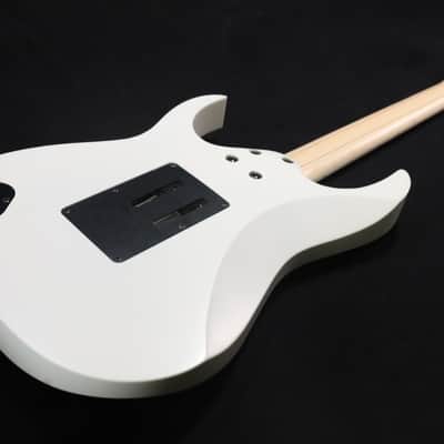 Ibanez Prestige RG653DX Electric Guitar - White Flat 250 image 7