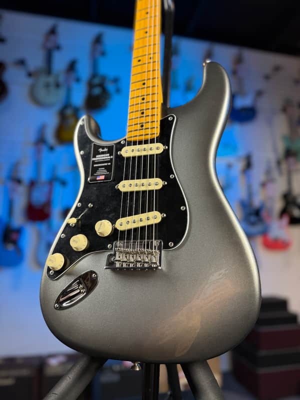 Fender American Professional II Stratocaster Left handed Mercury Maple Fingerboard Auth Deal! 436 image 1