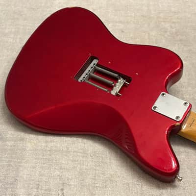 1997 Squier Jagmaster Vista Series Candy Apple Red 24" Scale 1st Issue MIJ Japan image 18