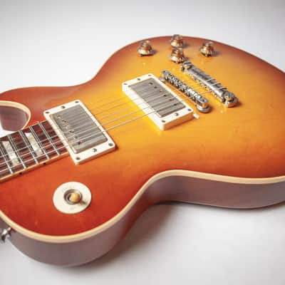 Gibson Les Paul Custom Shop 1958 Reissue 2007 - Heritage Cherry faded to Honey Amber Gorgeous Patina! 9.3 pounds. image 16