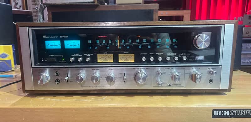 Sansui 9090DB Stereo Receiver - Fully Serviced & Most Of Circuits Board Restored & perfect working condition. image 1