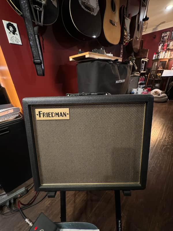 Friedman Runt 20 2-Channel 20-Watt 1x12" Guitar Combo 2016 - Present - Black image 1