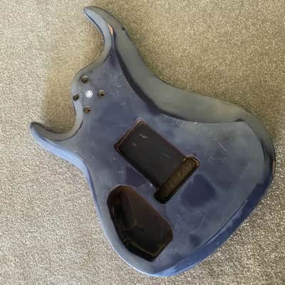 Black HSH 7 String Guitar Body image 3