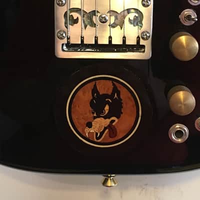 Rusch Guitars Jerry Garcia "Wolf" Tribute 2016 Black Nitrocellulose image 7