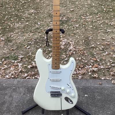 Ibanez 2375-W S-Style Guitar early 70’s White image 1