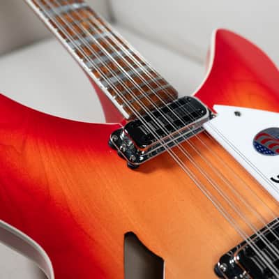 Rickenbacker 360/12C63 12-String Semi-Hollow Electric Guitar | Fireglo | Brand New | $95 Worldwide Shipping! image 7