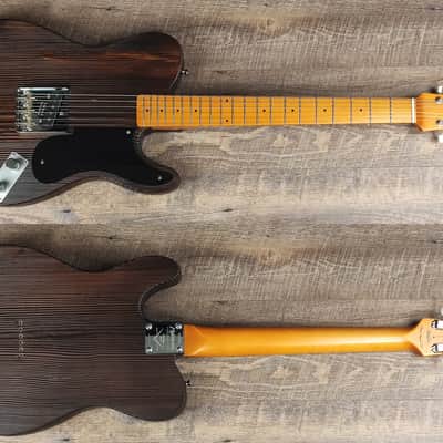 MyDream Partcaster Custom Built -Torch-burned Snake Head 1949 Proto image 1