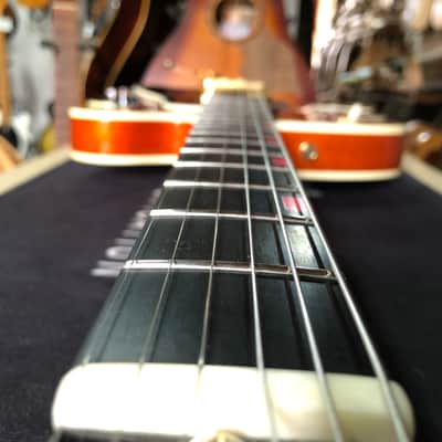 Rare Gibson Chet Atkins Country Gentleman de 1992 Sunrise Orange USA avec ses papiers et étui image 19