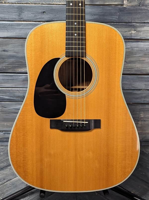 Used Martin Left-Handed D-28 Acoustic Guitar with Hard Case image 1