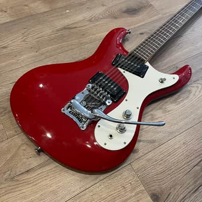 Mosrite Mosrite Ventures XII 12 String Electric Guitar (USA) 1963 - Cherry Red image 2