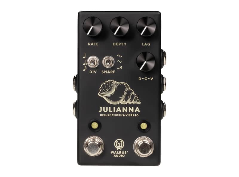 Walrus Audio Julianna Stereo Analog Chorus / Vibrato Pedal (Black) image 1