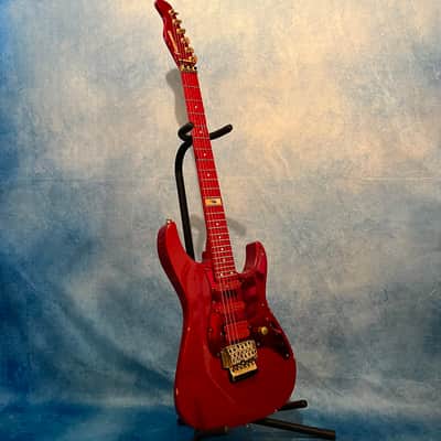 Fernandes LA-115KK Red HSS Made in Japan image 14