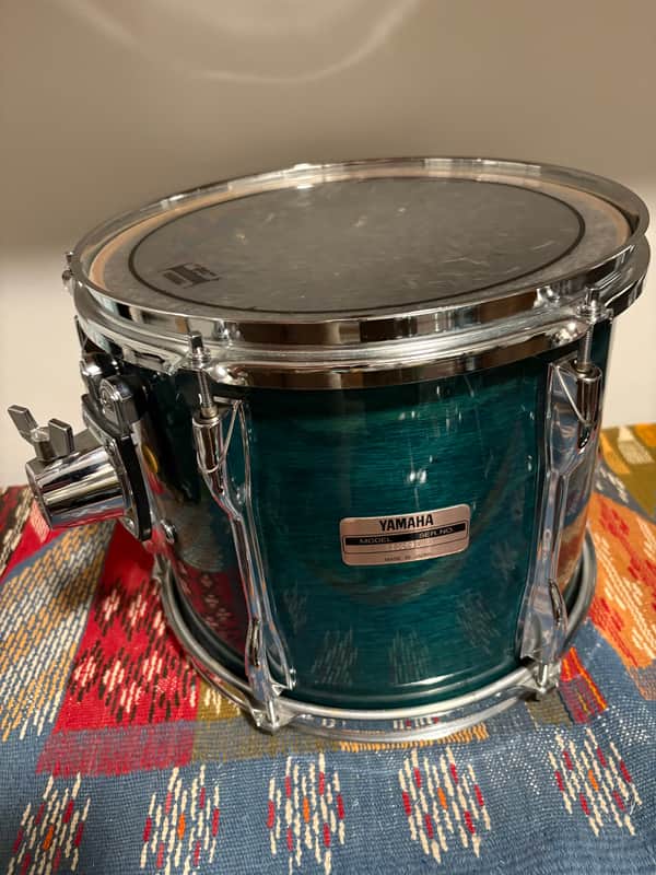 Yamaha Recording Custom 12x10" Tom - Deep Aqua - Near Mint image 1