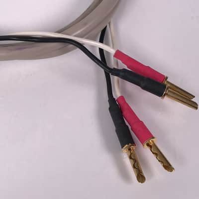 Transparent HP14-2 Speaker Cable 2x5.25ft. 14AWG Banana Terminations (Pair) image 3
