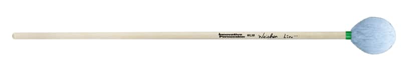 Innovative Percussion - WL3B - Medium Soft Marimba Mallets - Sky Blue Yarn - Birch image 1